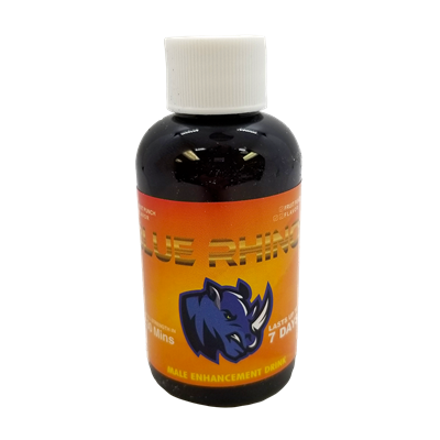 DC Glass Gallery • Blue Rhino (Fruit Punch) 2Oz Energy Drink - $15.95